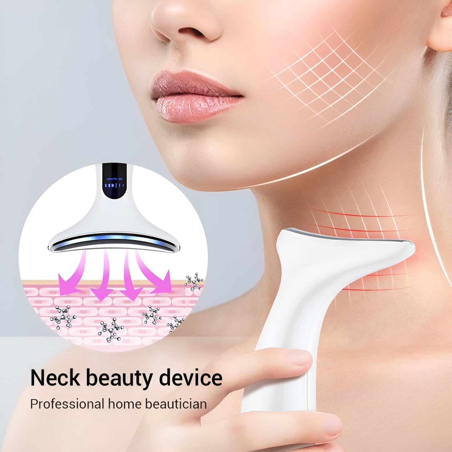 EMS Microcurrent  Face Neck Beauty Device